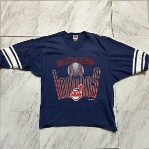 Vintage 1996 Cleveland Indians jersey-style t-shirt